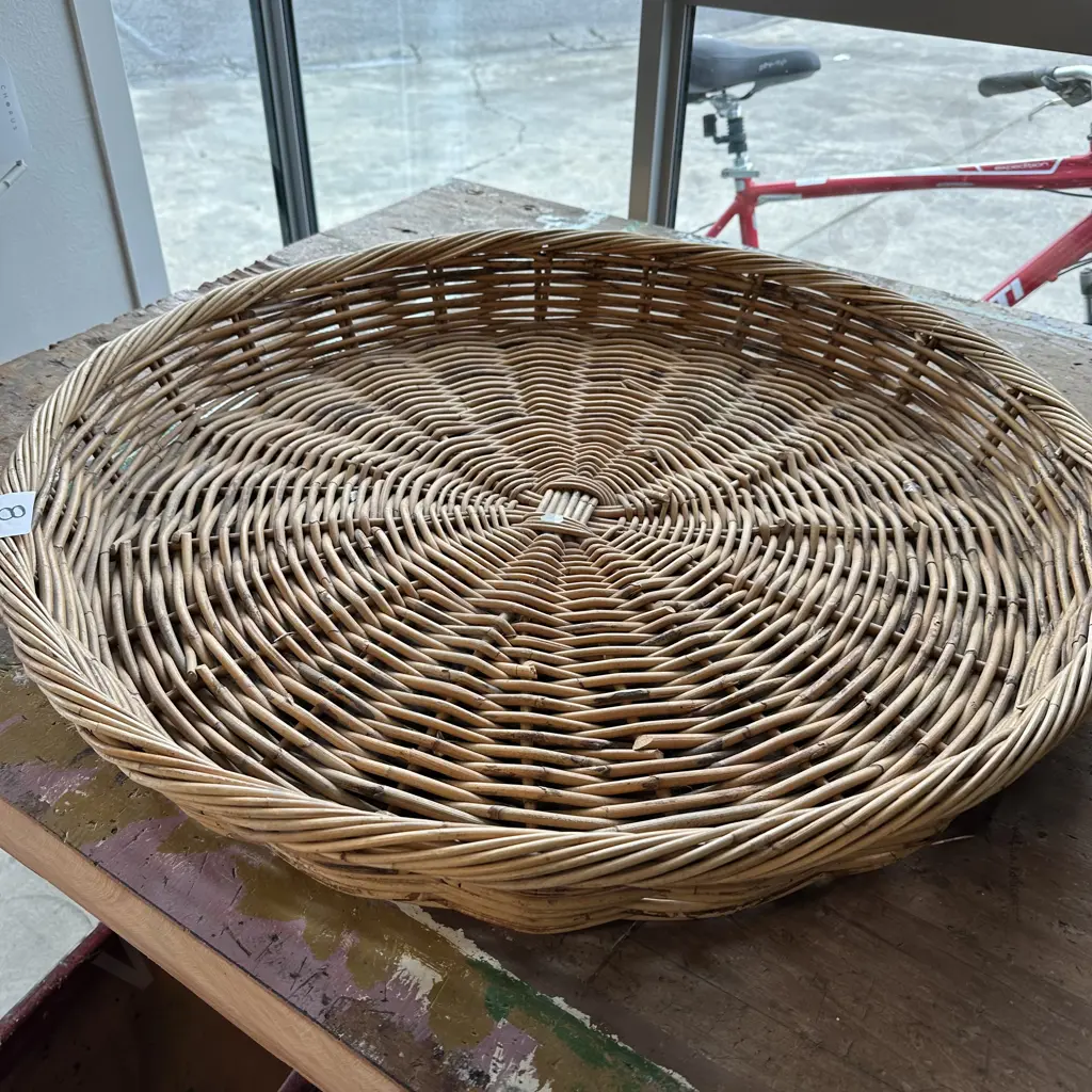 Large wicker platter 80cm Image 1++