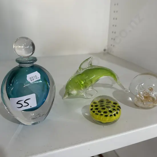 4pc art glass