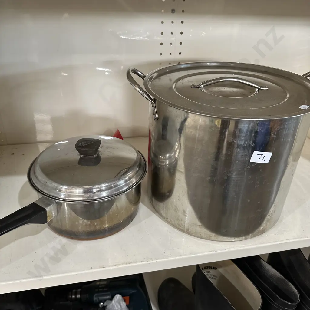 Stock pot and pan Image 1++