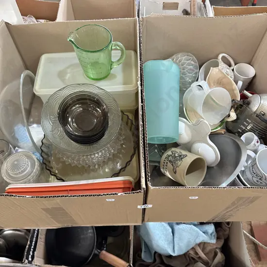 2 box kitchenware