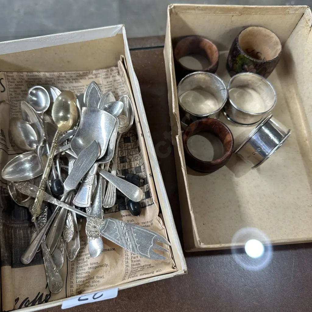 Small cutlery items and etc, some Sterling Image 1++