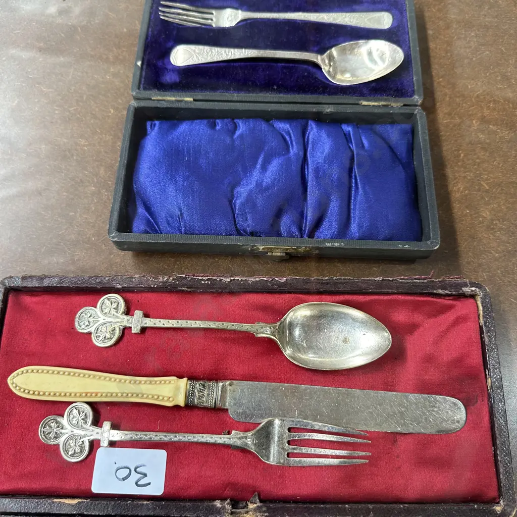 2 cased sets, one Sterling Image 1++