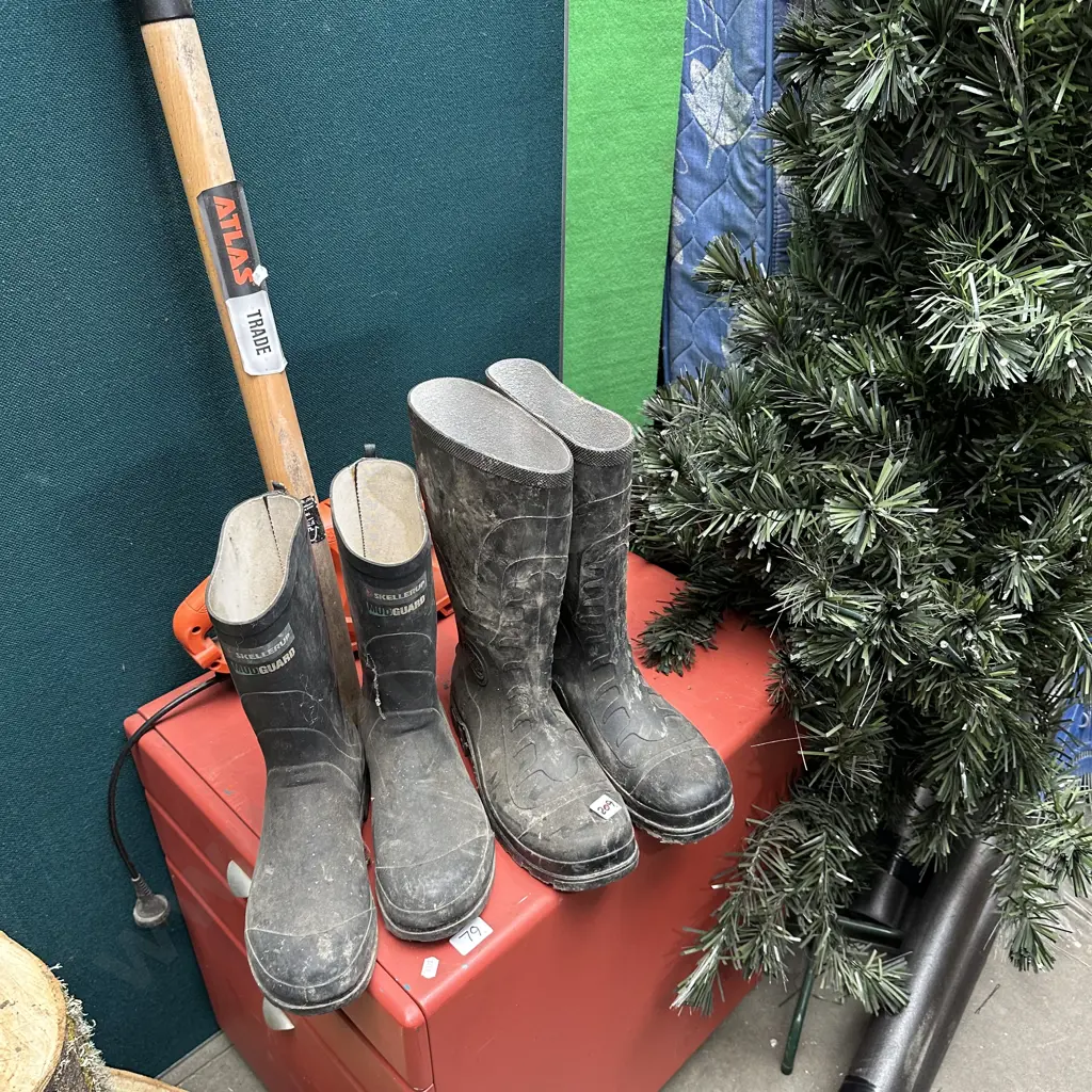 Xmas tree, hedger, gumboots, Image 1++