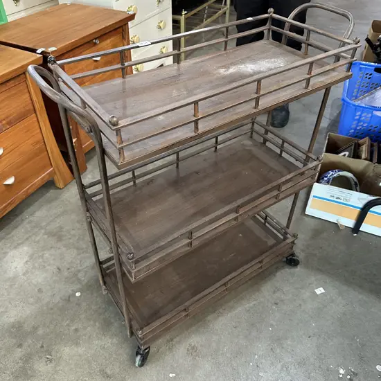 Metal trolley