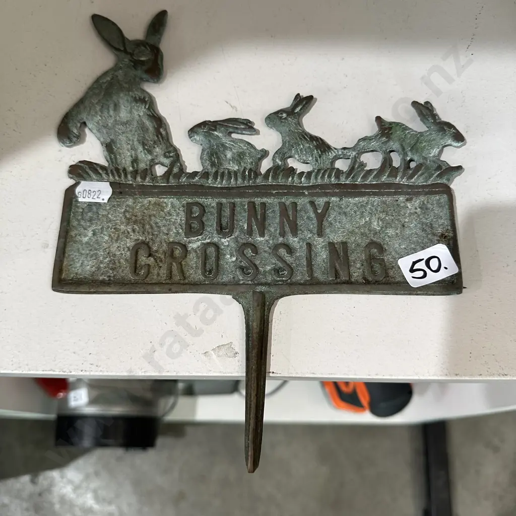 Brass Bunny crossing Image 1++