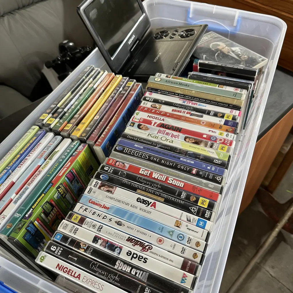 DVDs and player (plus some CDs) Image 1++
