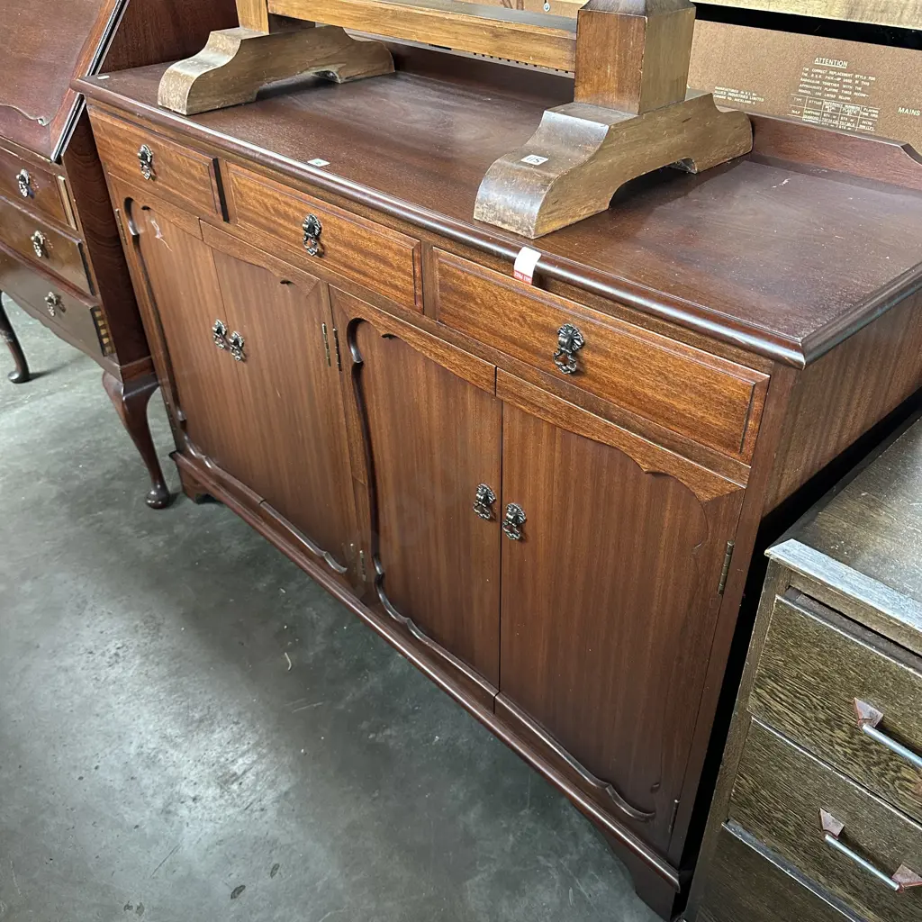 Solid Mahogany sideboard Image 1++