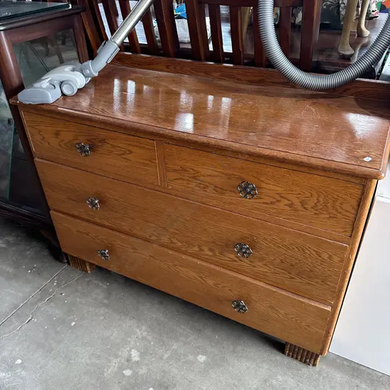 Oak lowboy