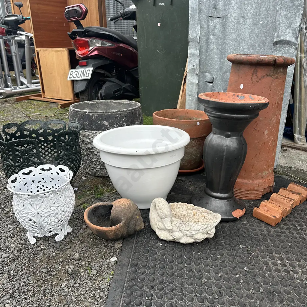 Planters and chimney pot Image 1++