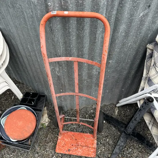 Red hand trolley