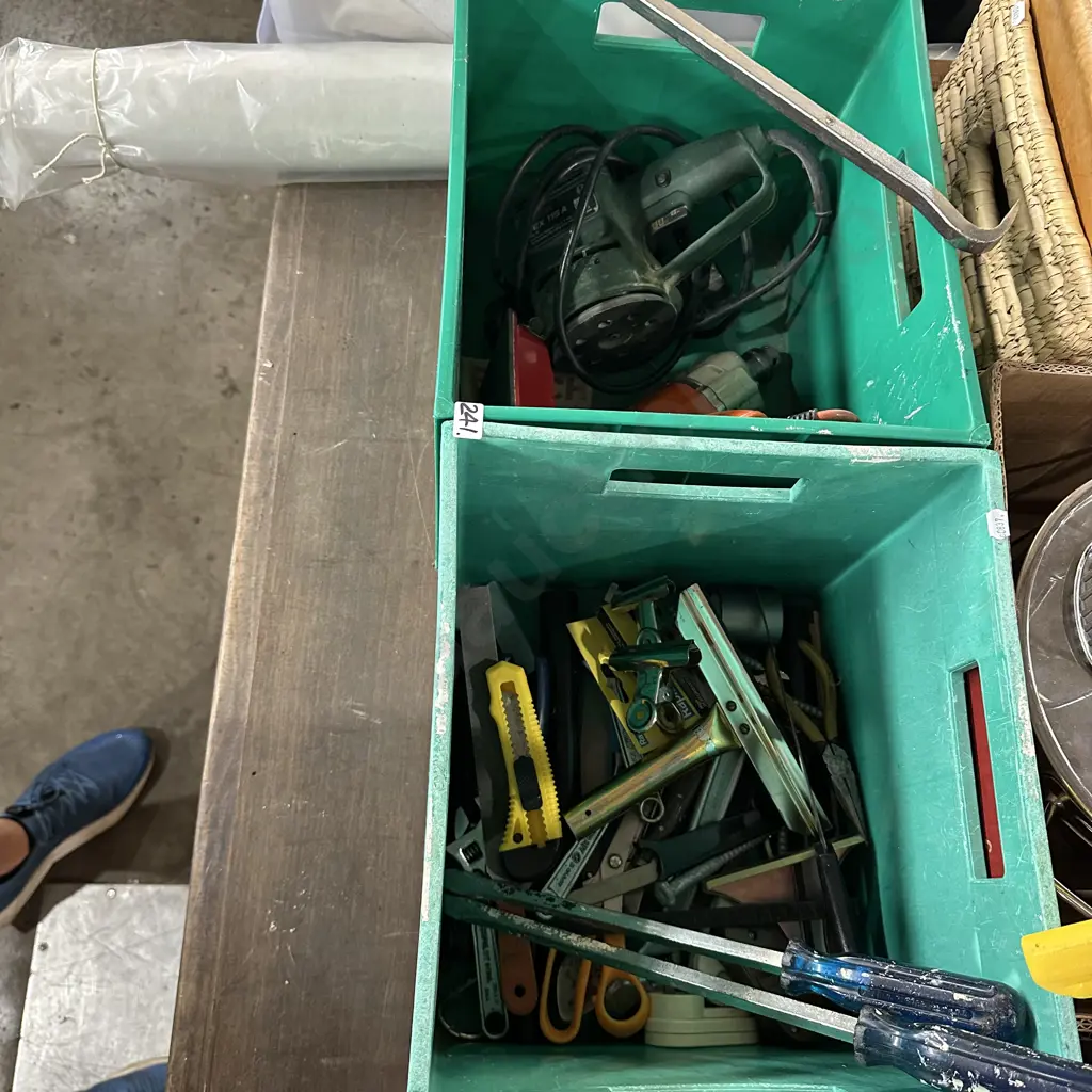 2 bins of tools Image 1++