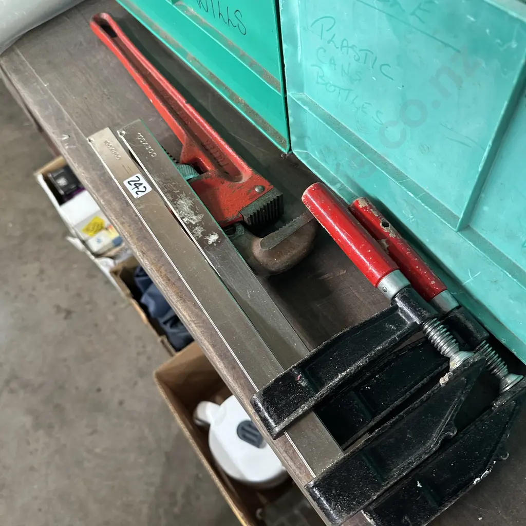 Clamps and wrench Image 1++