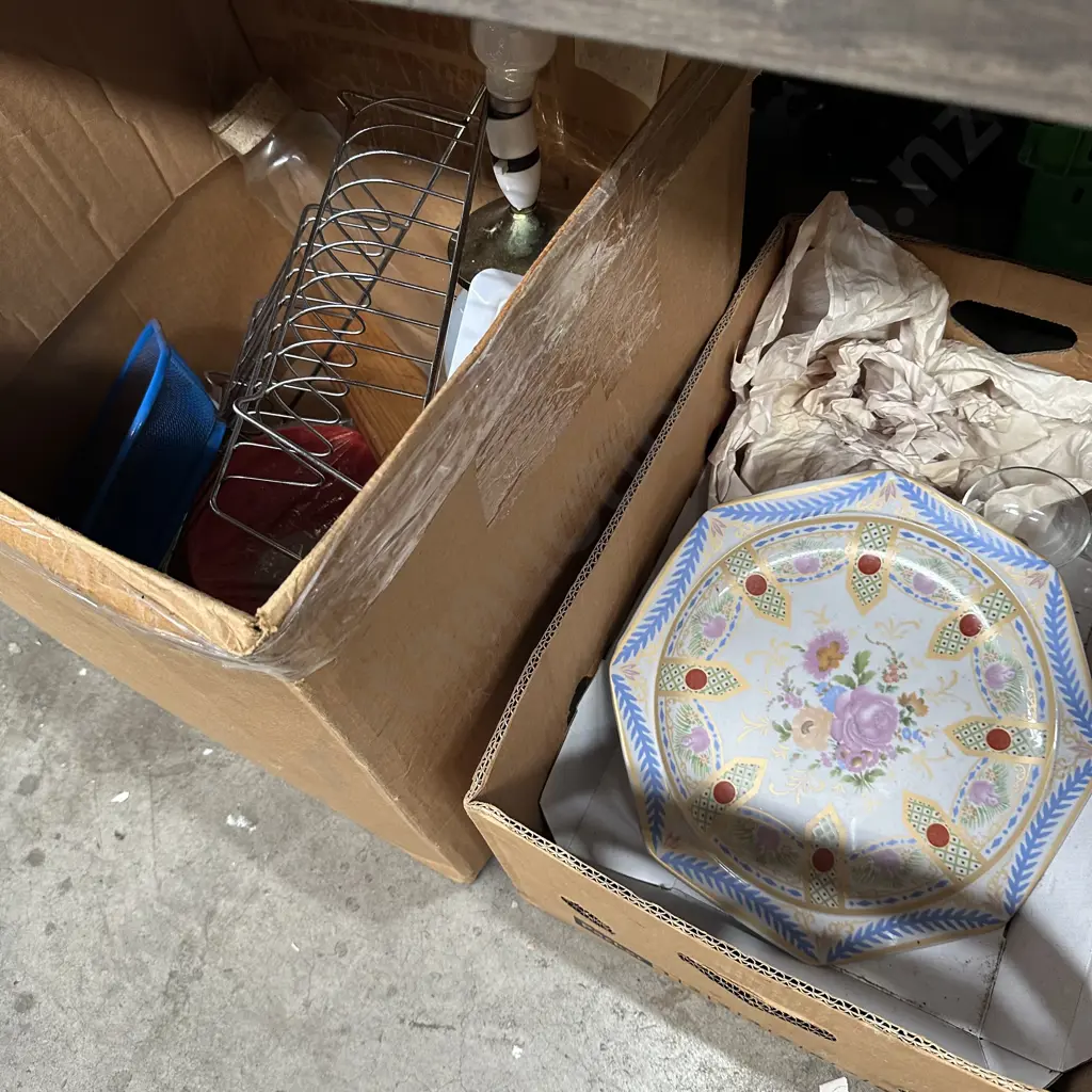 4 box mixing bowls oriental charger etc Image 1++