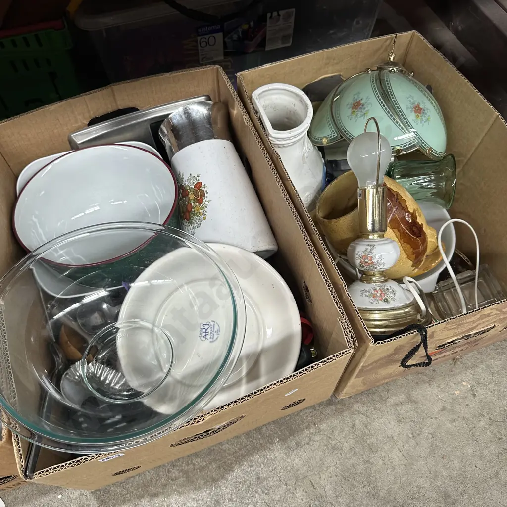 4 box mixing bowls oriental charger etc Image 1++