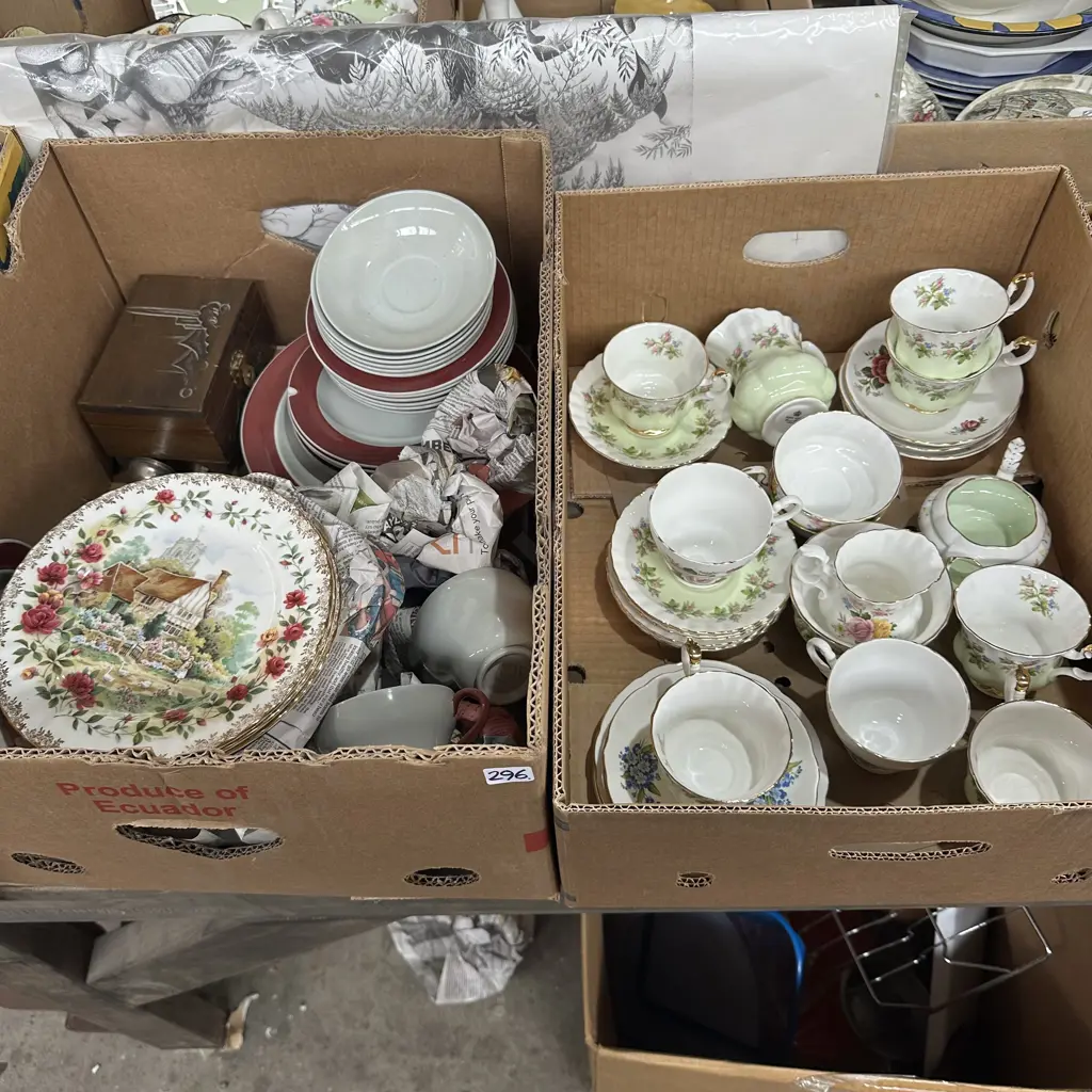 2 box Royal Albert etc Image 1++
