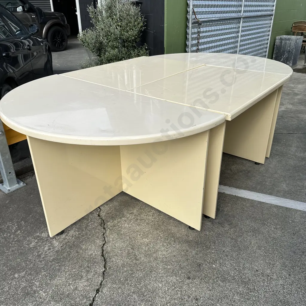 Versitle Board table (4pc) can even be used as an outdoor table Image 1++