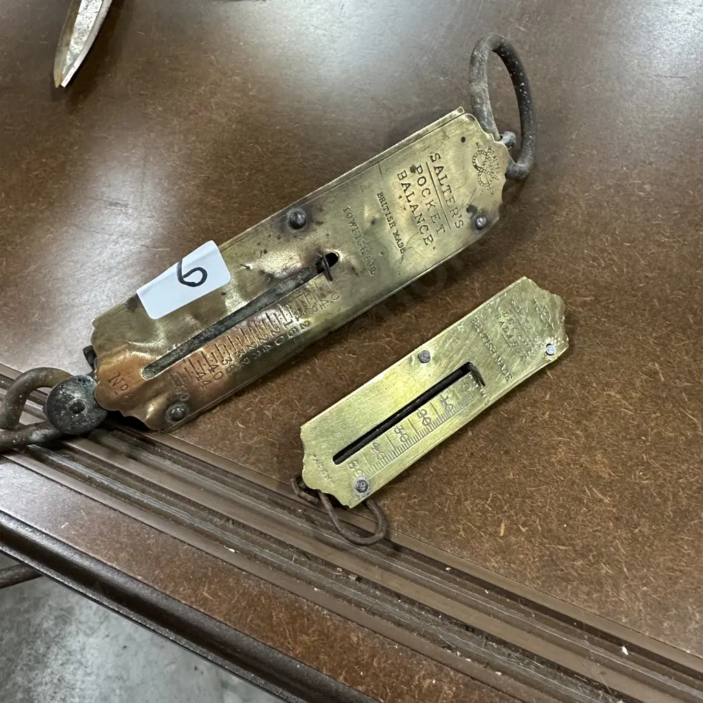Salter pocket & letter balance scales Image 1++