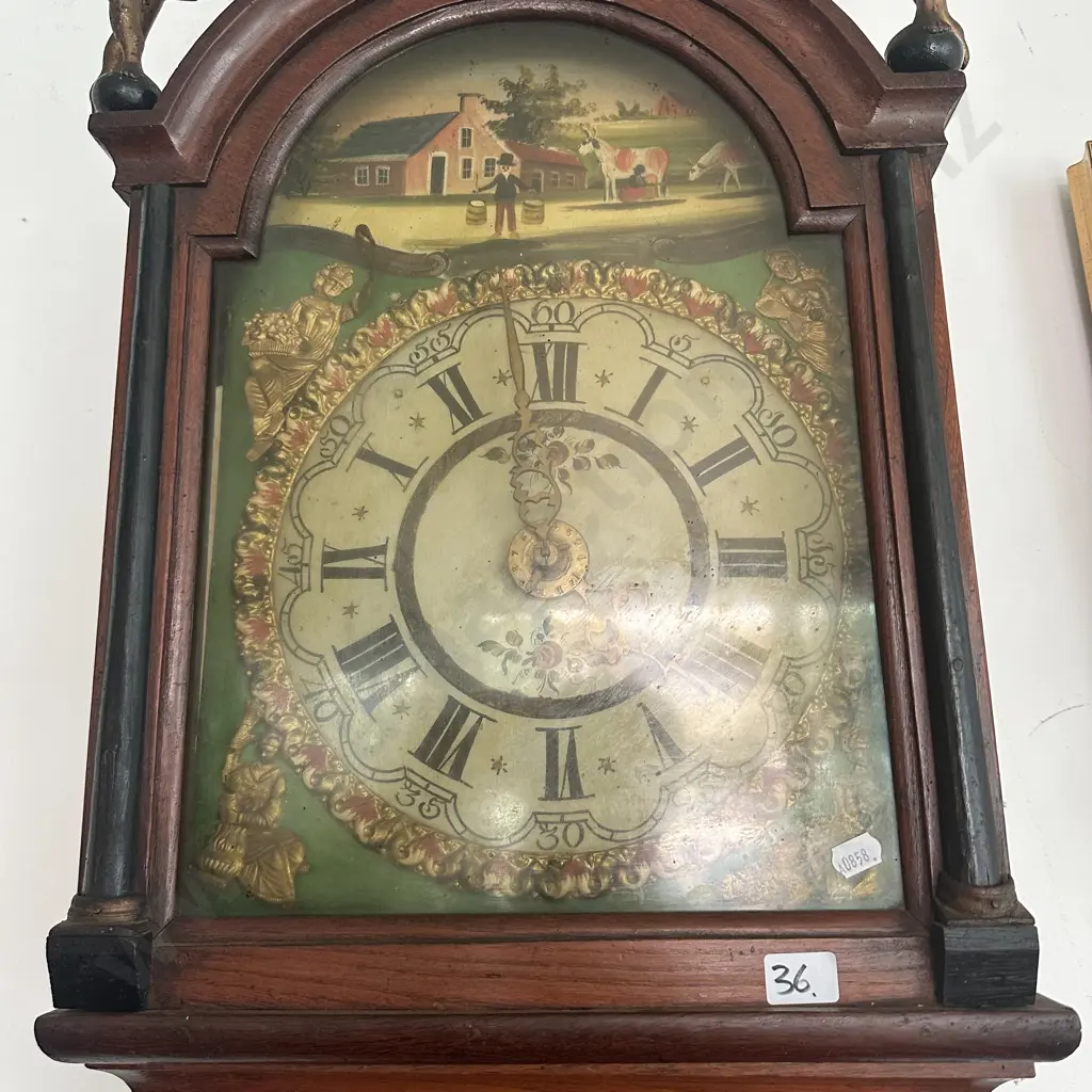 Antique Dutch wall clock Image 1++