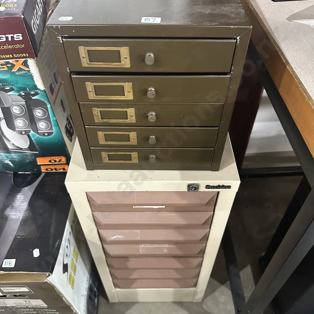 Vintage steel desk file plus other Image 1++
