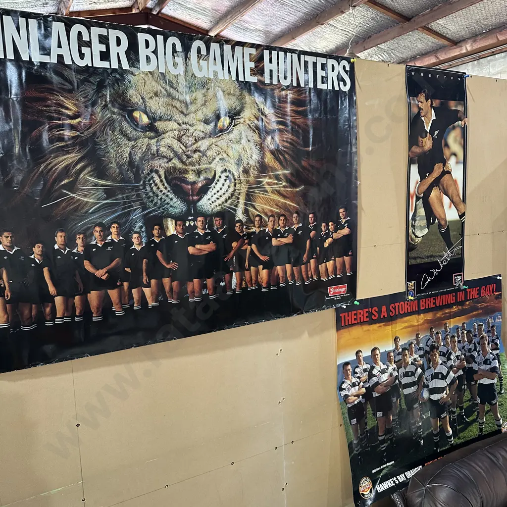 7 asst Allblacks and other  posters Image 1++