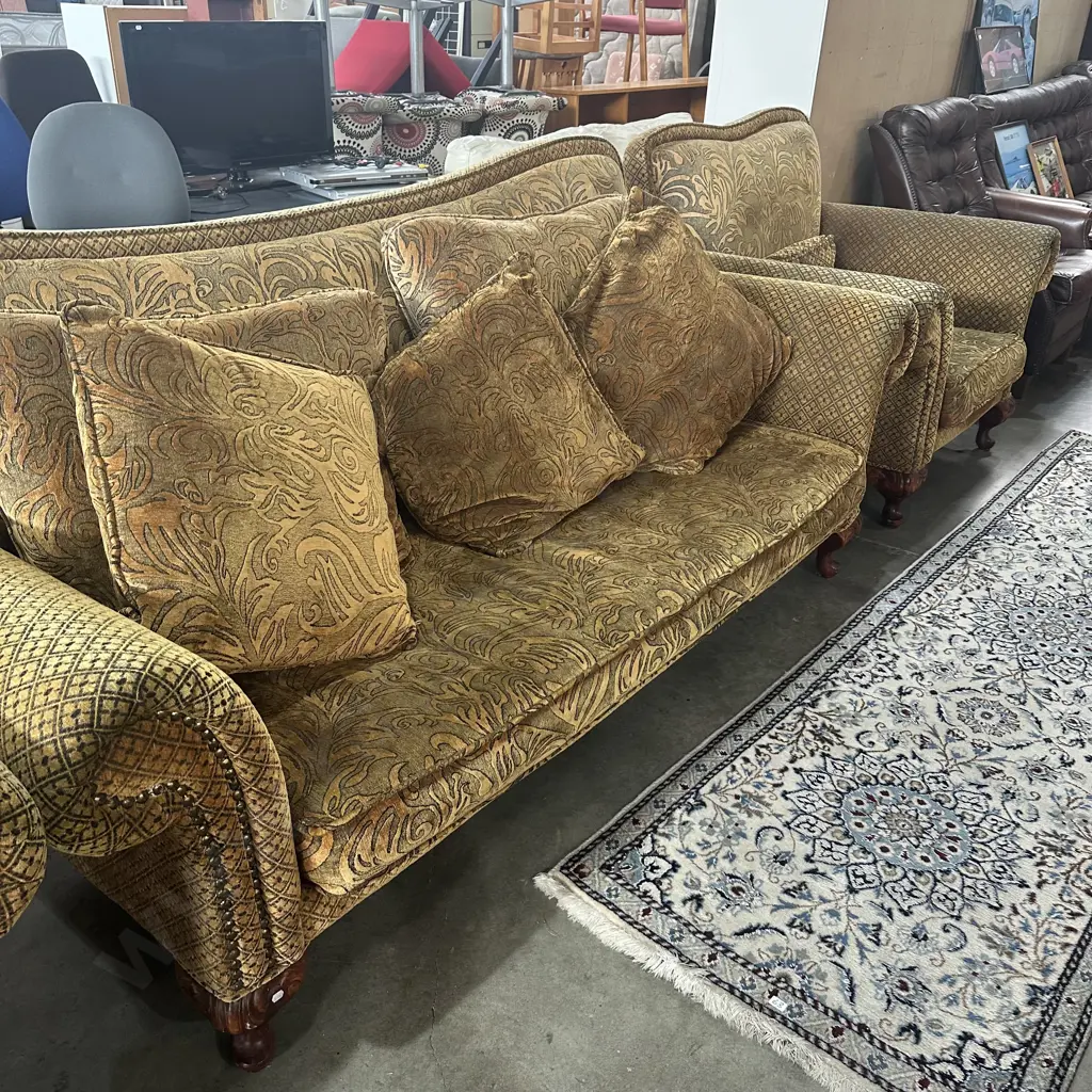Large 3pc decorative lounge suite Image 1++
