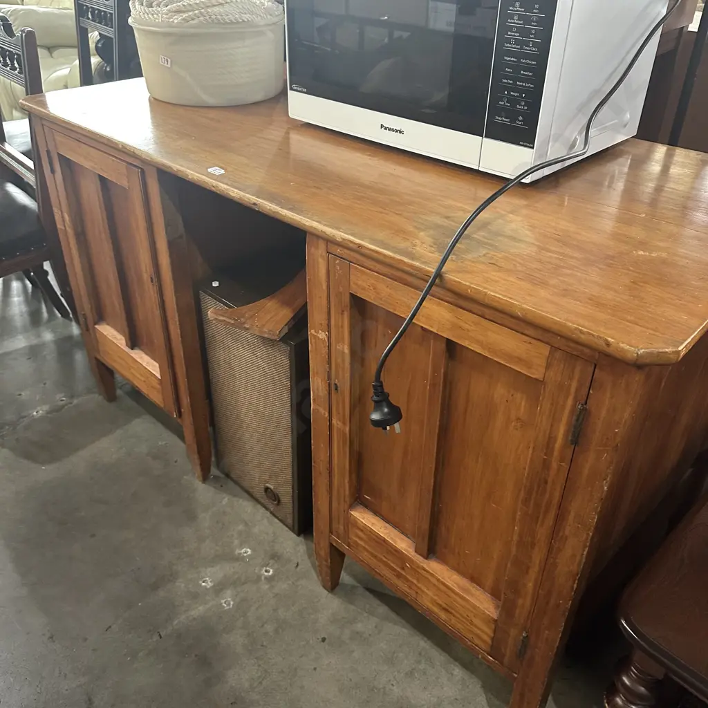 Colonial desk plus cabinet Image 1++
