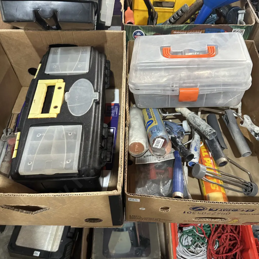 2 boxes tool boxes and tools Image 1++