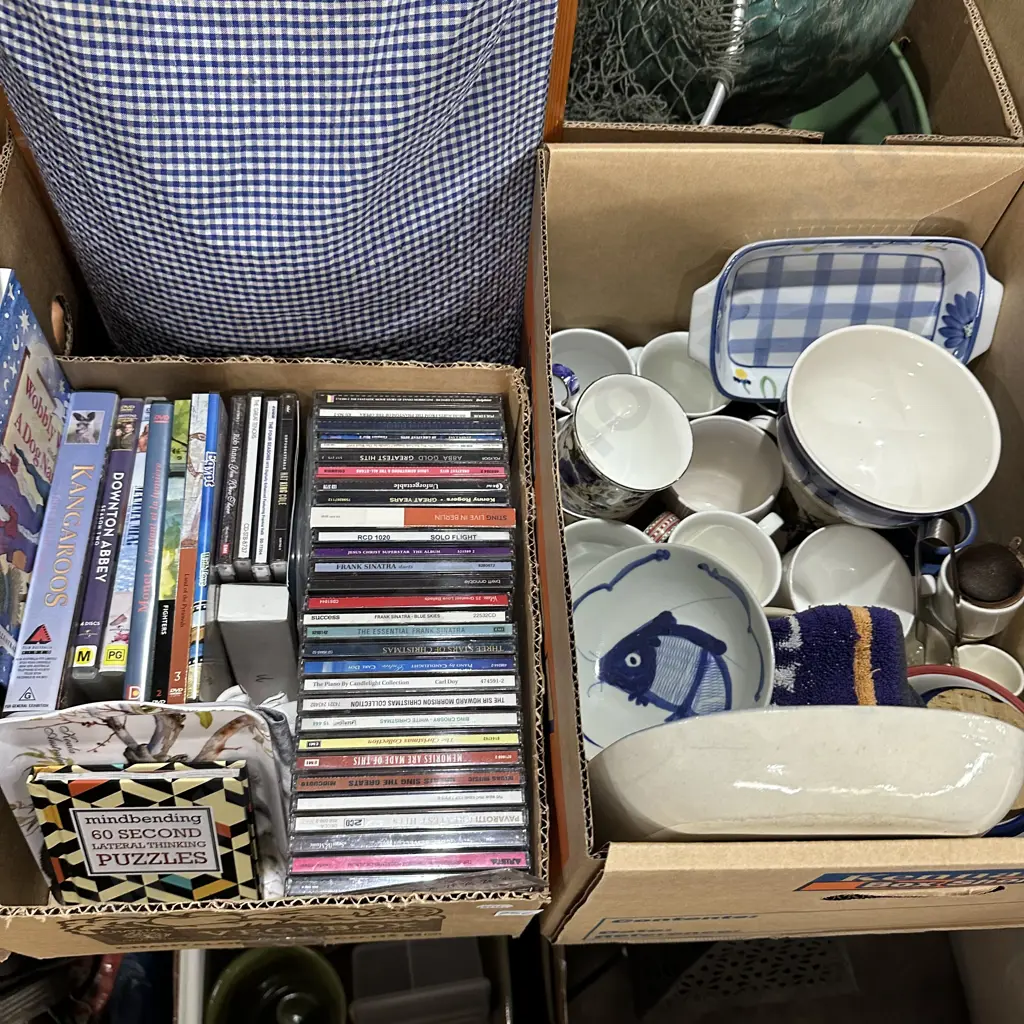 CDs and crockery Image 1++