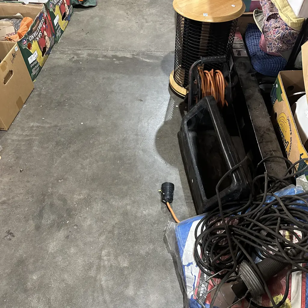Large lot leads, tarp, CD stand etc Image 1++