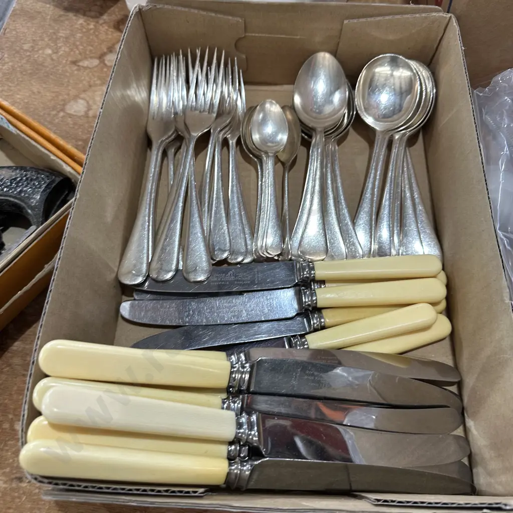 Bone handle cutlery set Image 1++