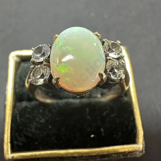 Opal dress ring (not case)