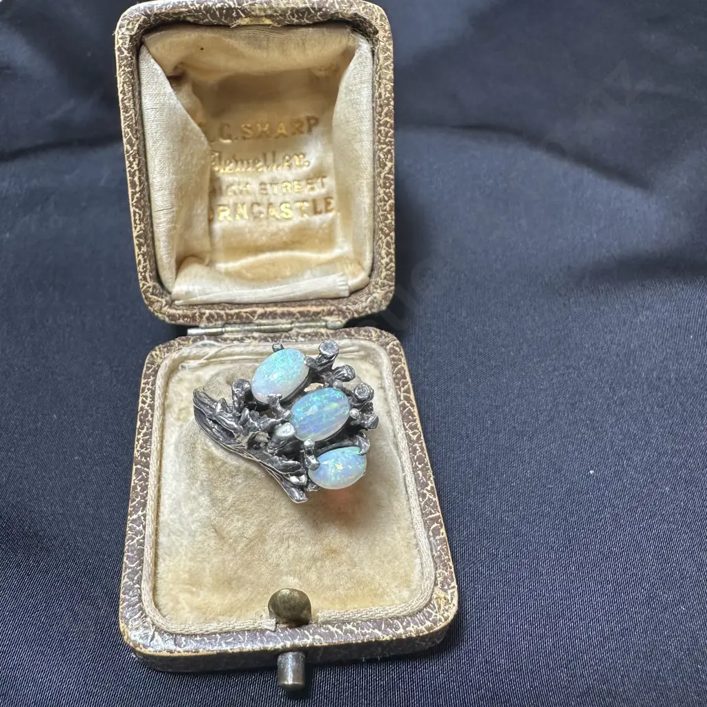 3 Opal dress ring (not case) Image 1++