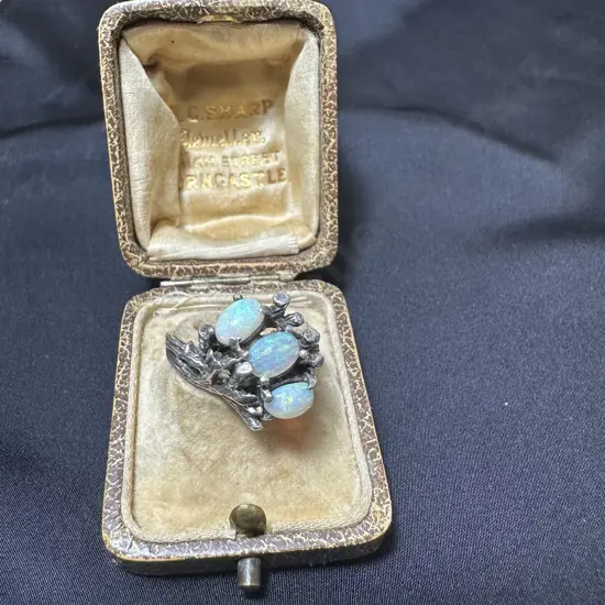 3 Opal dress ring (not case)