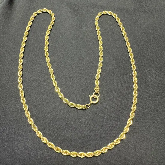 50cm Unstamped rope chain