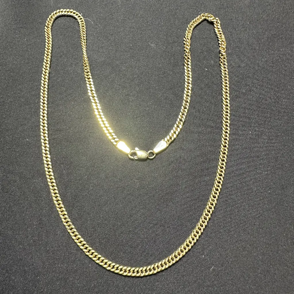 Stamped 375 NZ Italia necklace 40cm Image 1++