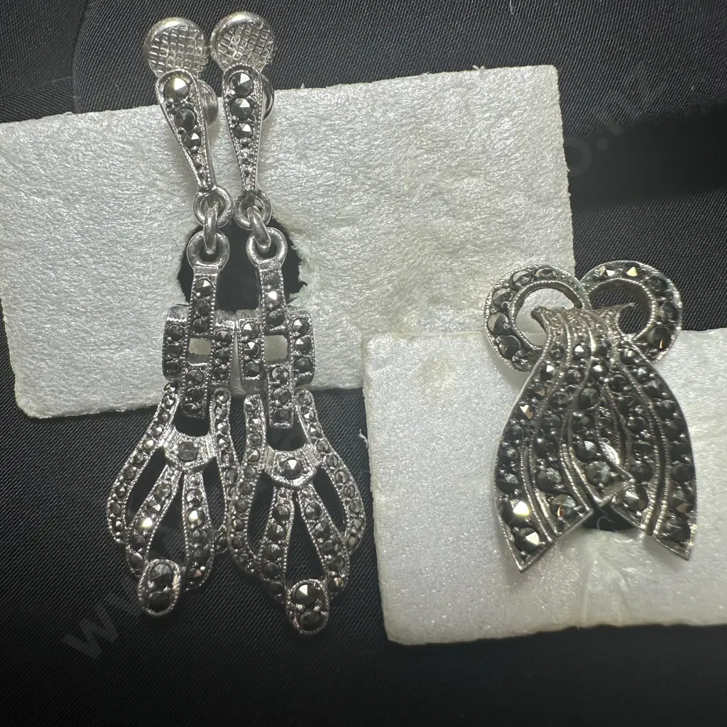 Art Deco style earrings Image 1++