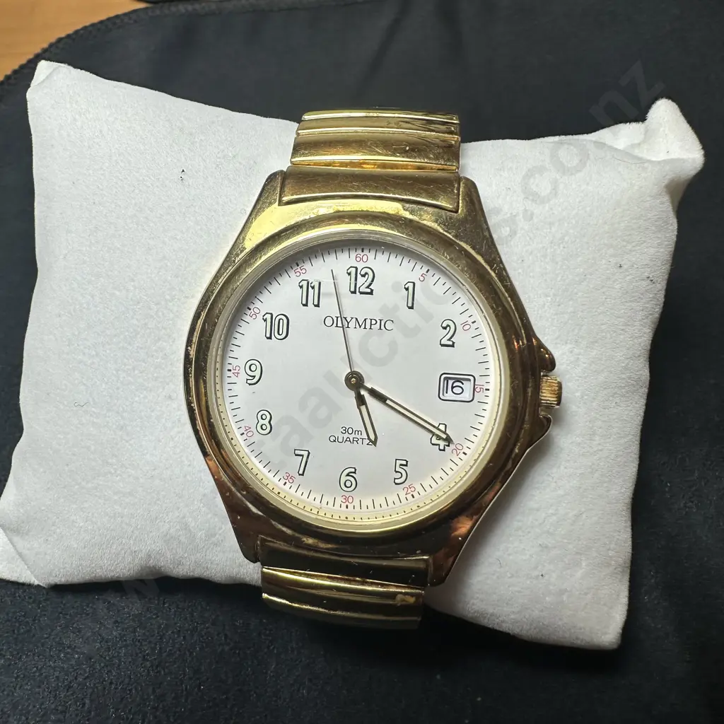 Olympic gents 30m Quartz watch with serial number Image 1++