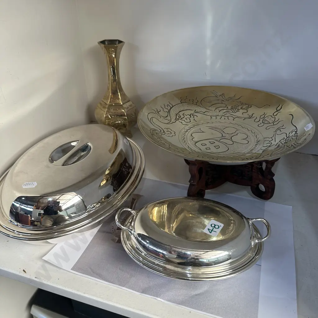 Brass and plated silver Image 1++
