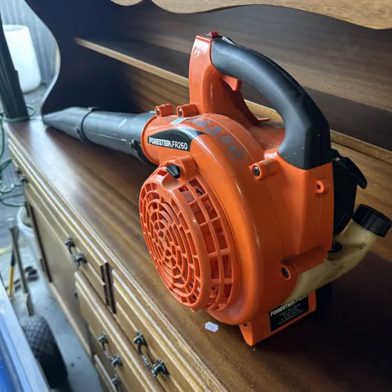 Petrol blower vac