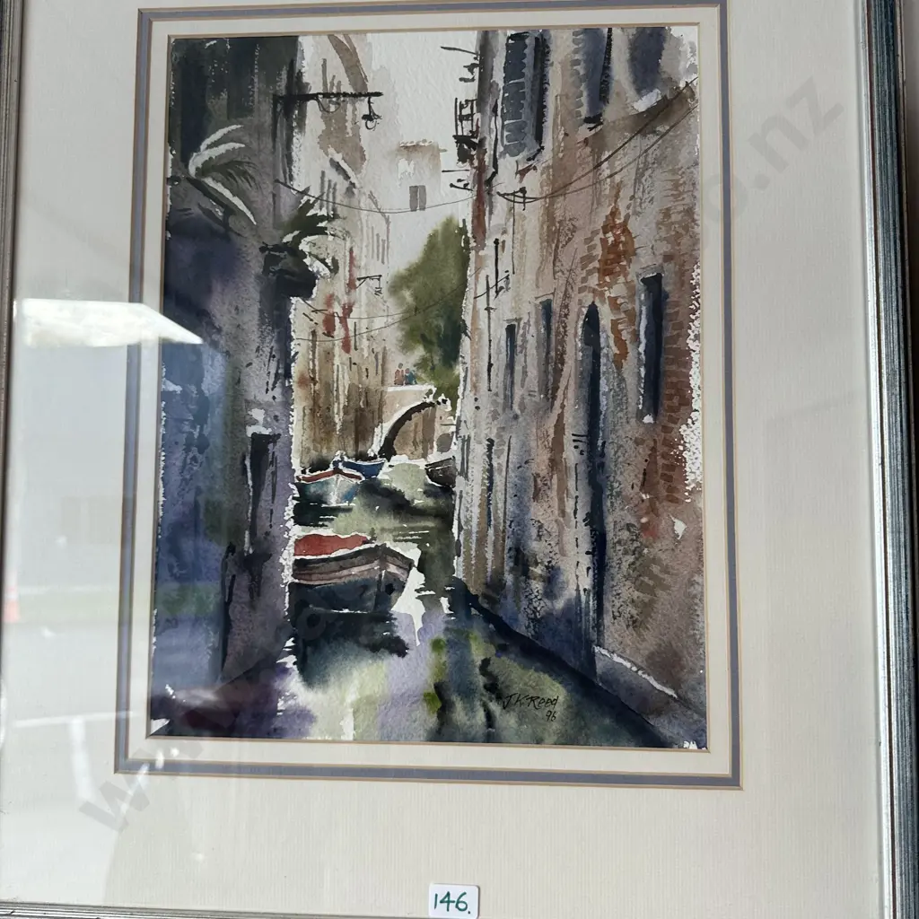 Water colour painting JK Reed 1996 Image 1++