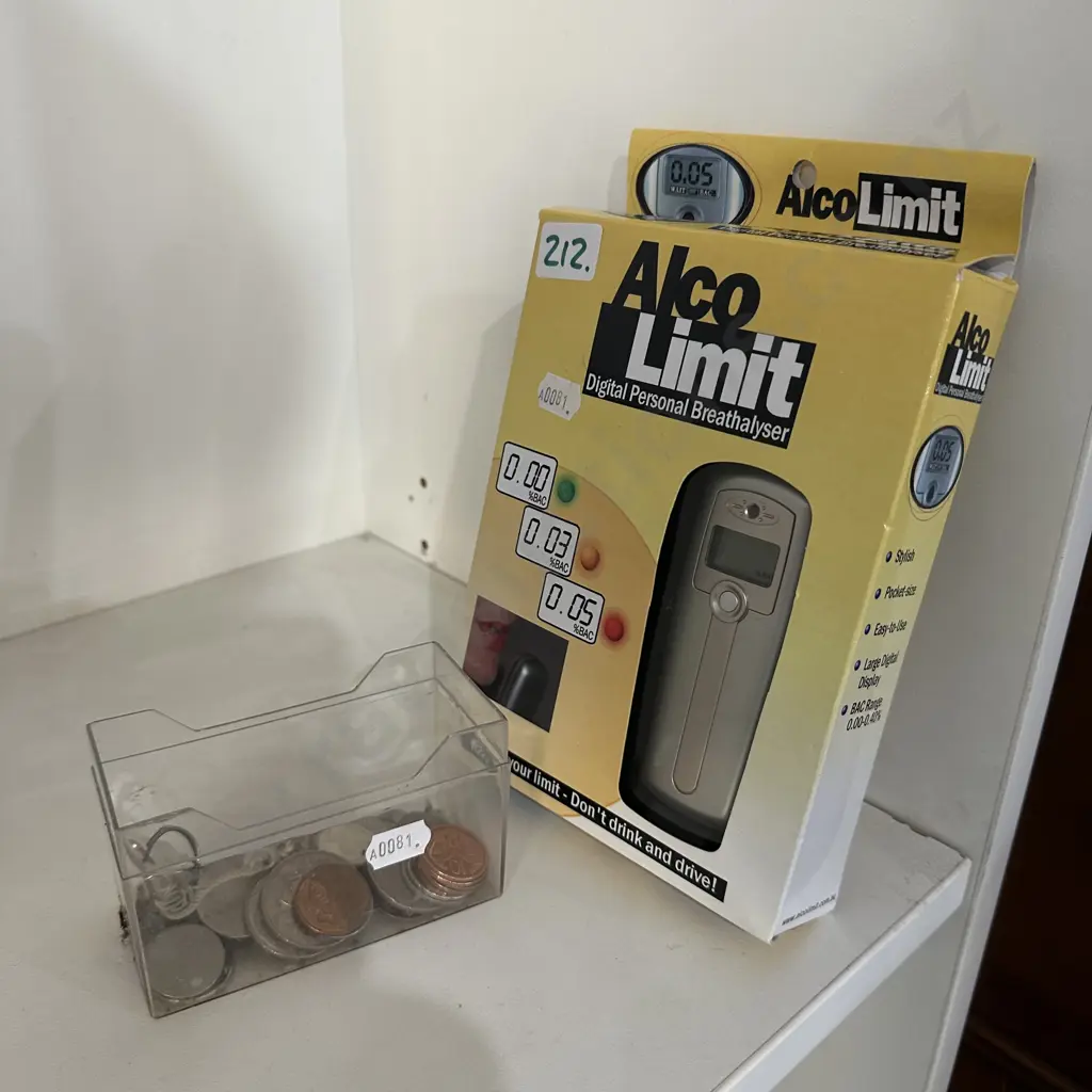 Breathalyser and coinage Image 1++