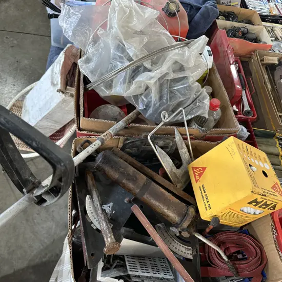 2 box tools and hardware