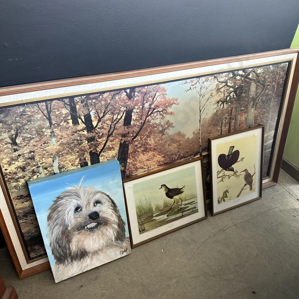 Large Ltd edition Rai Hammond Huia plus 4 other pictures Image 1++
