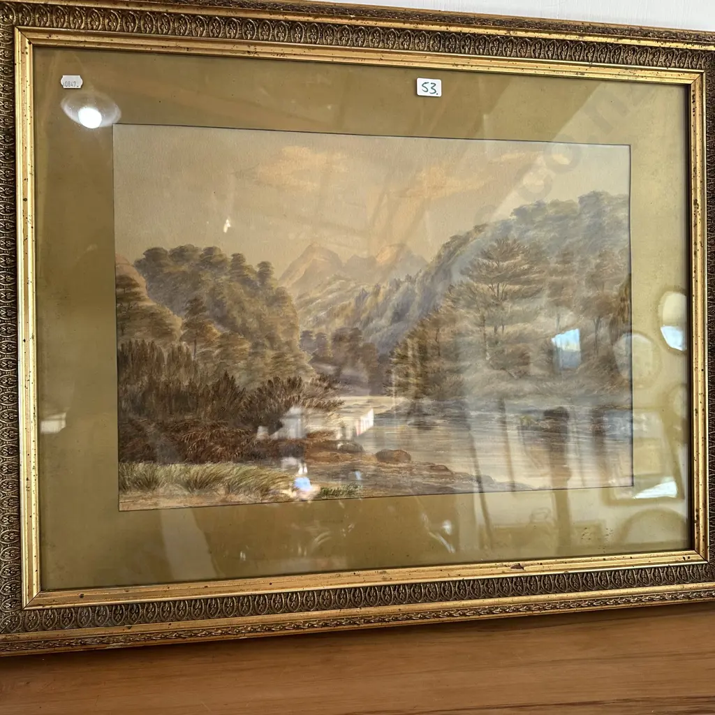 Water colour painting by Peters 1926 Image 1++