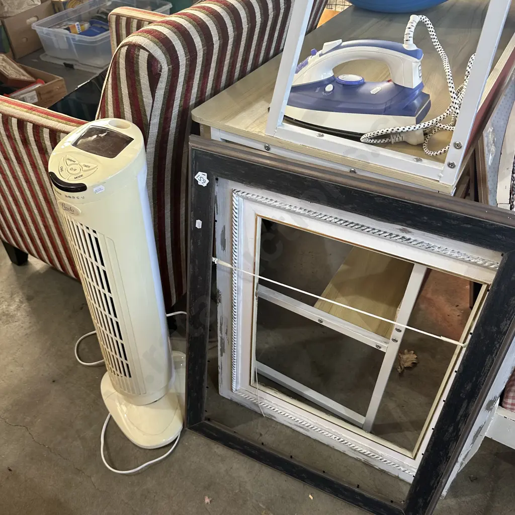 Heater, iron board, frames Image 1++