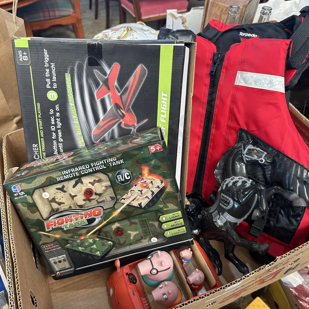 Toys and life jacket Image 1++