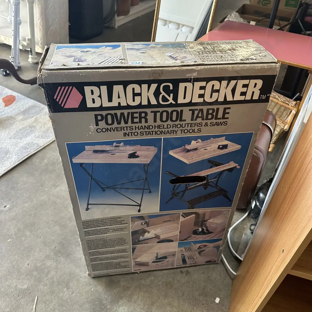 Boxed power toll table Image 1++