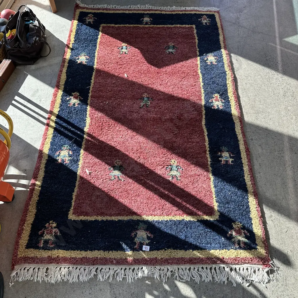 Thick woolen Persian rug 1600 x 950 Image 1++