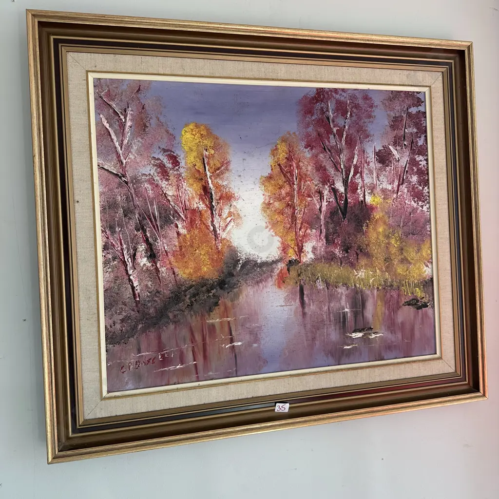 Oil painting, signed Image 1++