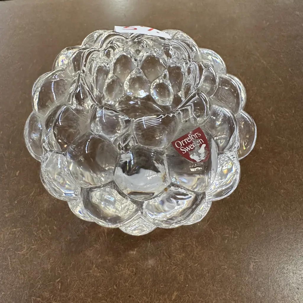 Orrefors crystal candle holder Image 1++